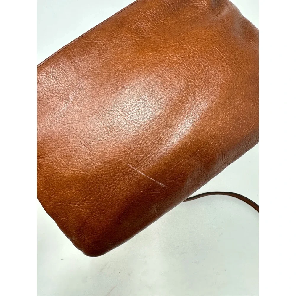 Fossil Devon Small Leather Crossbody Bag Brown ZB7415